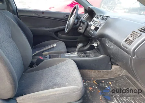 2001 Honda Civic Lx z USA, uszkodzony, nr VIN 1HGEM22561L117968